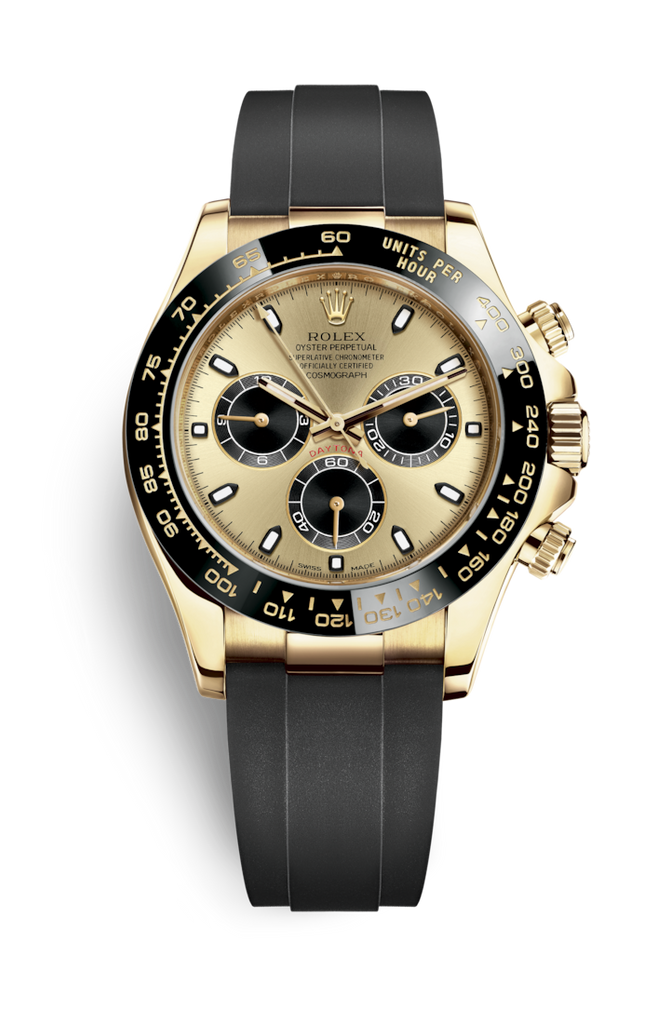 Rolex Cosmograph Daytona Yellow Gold on Oysterflex 116518LN 2017 [Preowned]