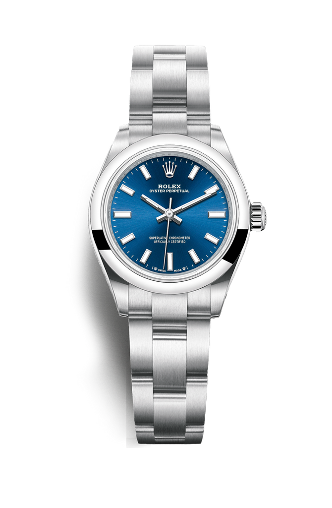 Rolex Oyster Perpetual Blue Dial 28mm 276200