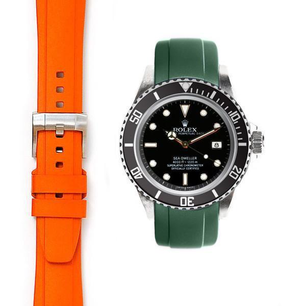 Curved End Everest Rubber Band Everest Curved End Rubber Strap