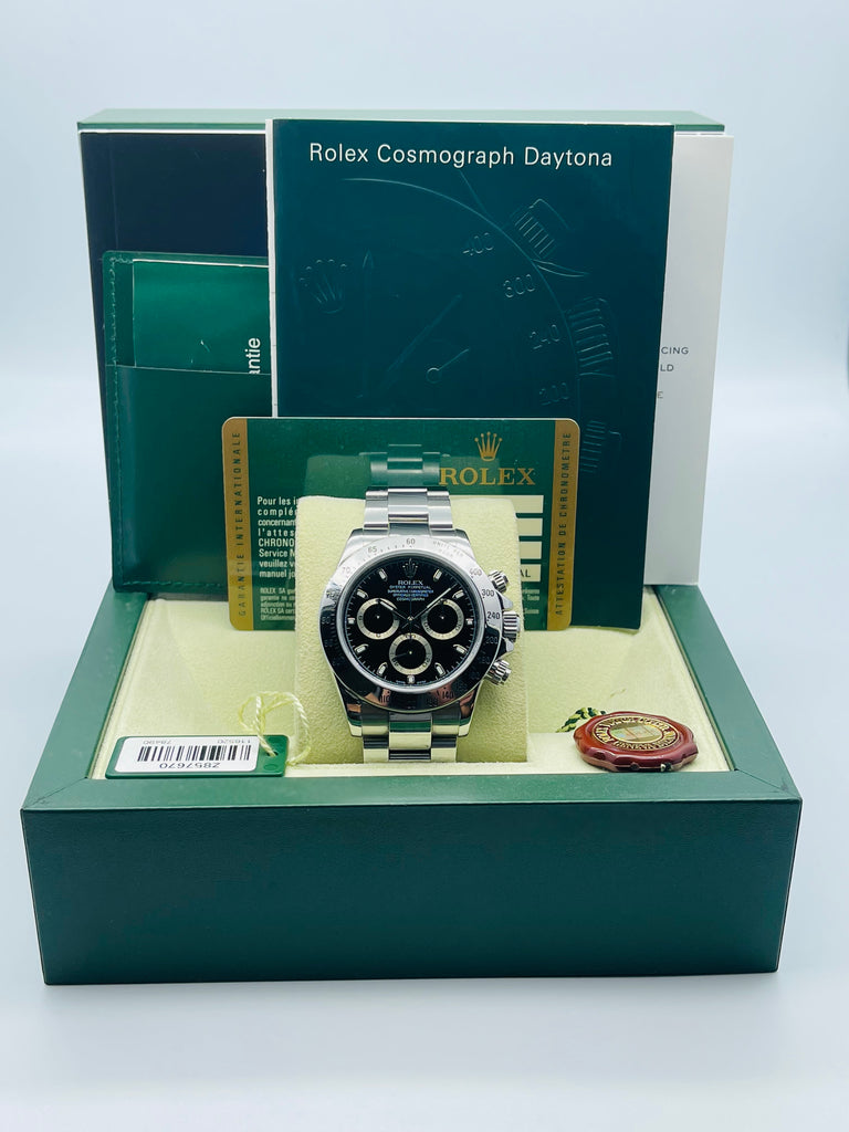 Rolex Cosmograph Daytona Black Dial 116520 2007 [Preowned]
