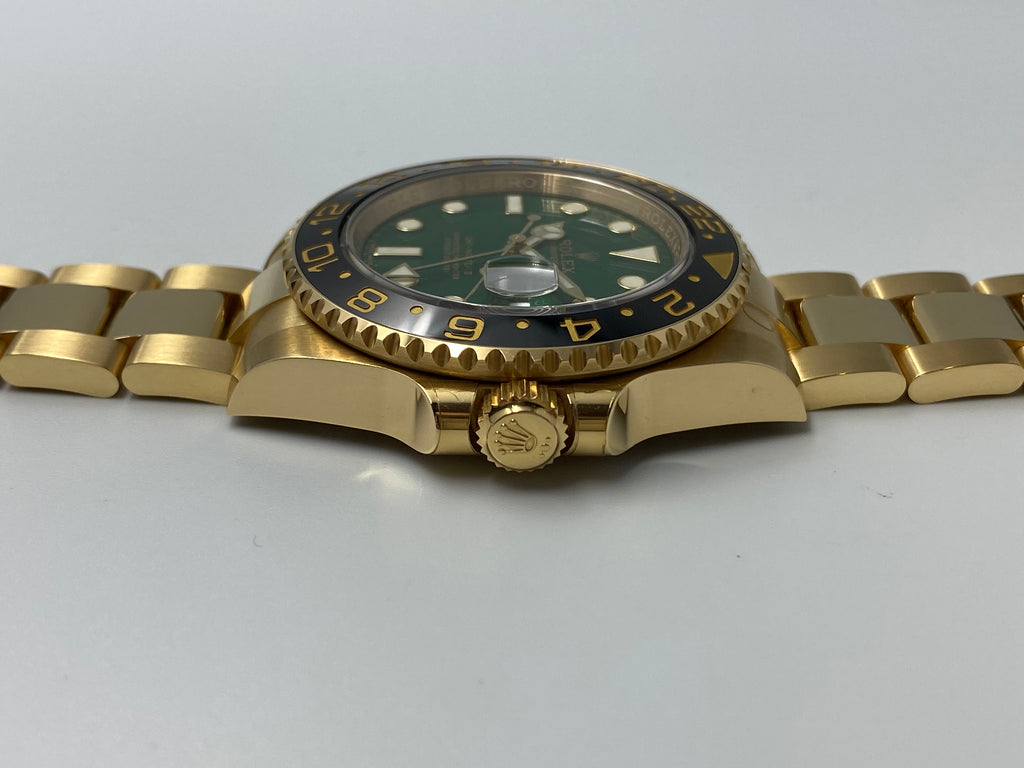 Rolex GMT Master II YG Green 116718LN Discontinued 2018 [Preowned]