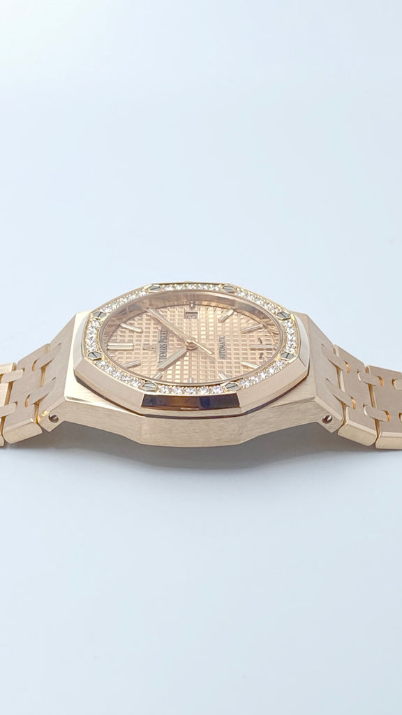 Audemars Piguet Royal Oak Pink Gold Automatic 37mm 15451OR 2017 [Preowned]