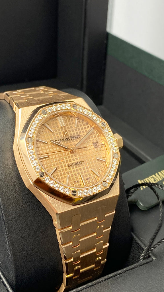 Audemars Piguet Royal Oak Pink Gold Automatic 37mm 15451OR 2017 [Preowned]