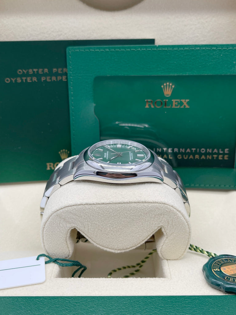 Rolex Oyster Perpetual 36mm Green 126000