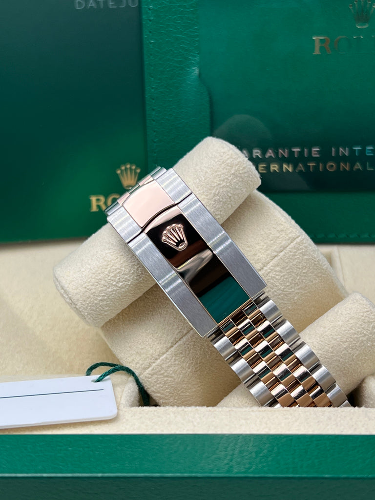 Rolex Datejust 36mm Steel Everose with Diamond on Jubilee Bracelet 126231