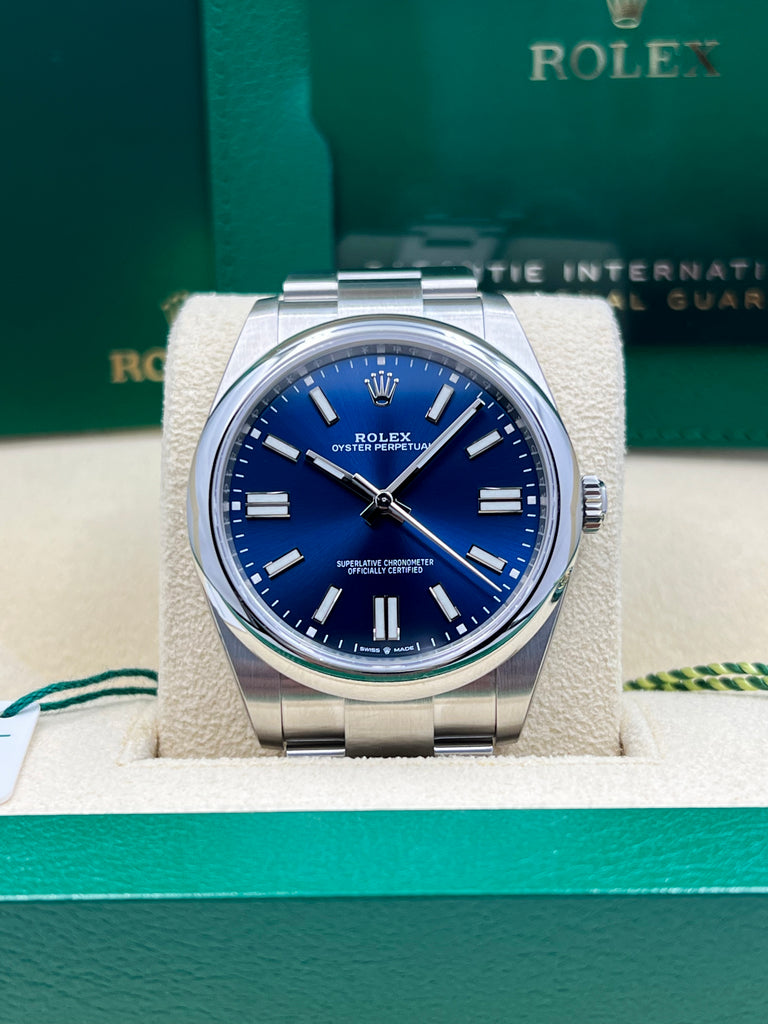 Rolex Oyster Perpetual 36mm Bright Blue 126000