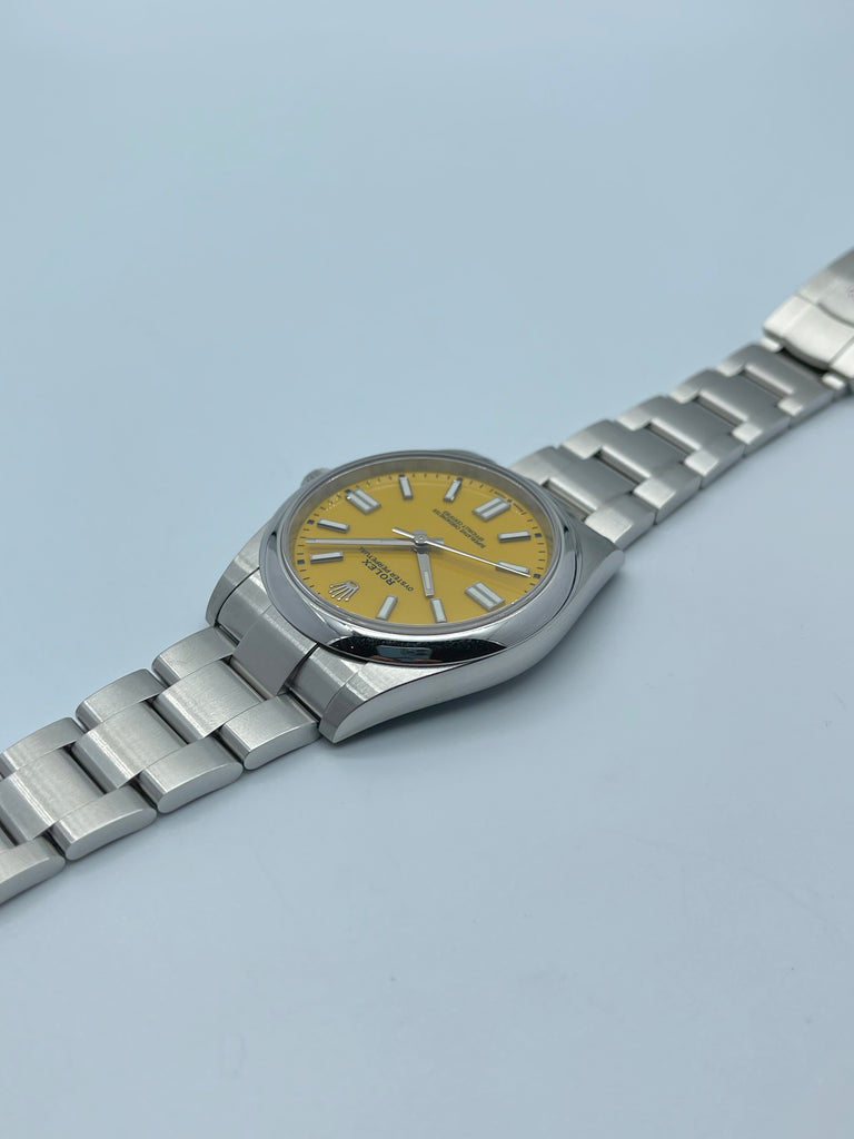 Rolex Oyster Perpetual 41mm Yellow 124300 2021 Discontinued [Preowned]