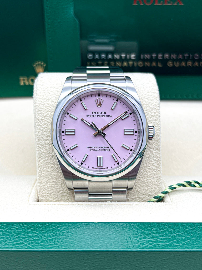 Rolex Oyster Perpetual 36mm Candy Pink 126000