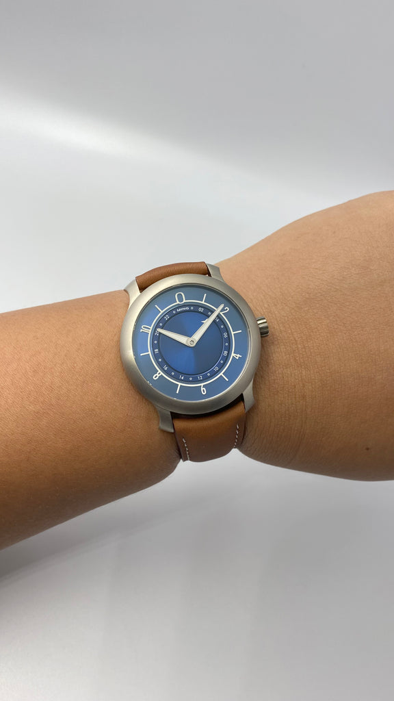 MING 17.03 GMT Blue Dial 38mm 2018 [Preowned]