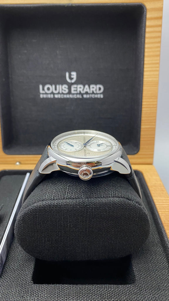 Louis Erard Le Régulateur x Massena LAB Silver 42mm