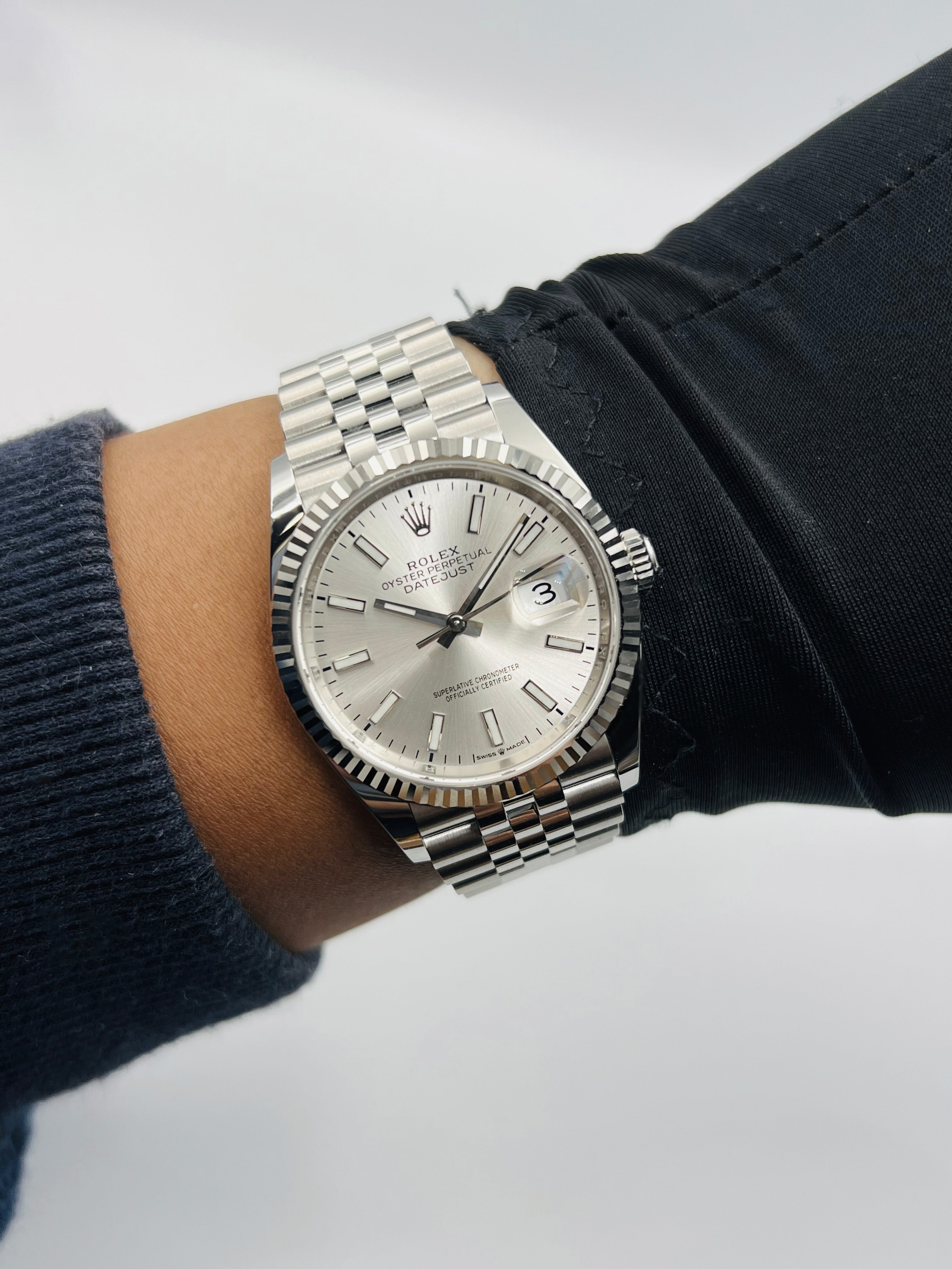 Rolex 126234 silver dial Clearance