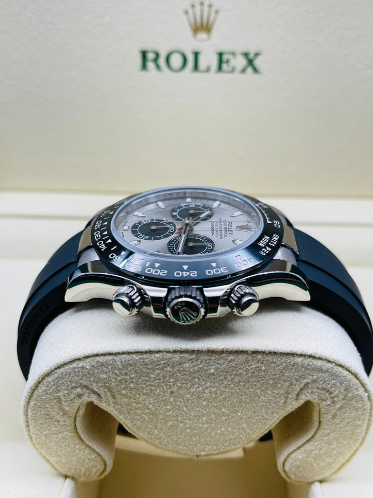 Rolex Cosmograph Daytona White Gold on Oysterflex 116519LN 2020 [NOS]