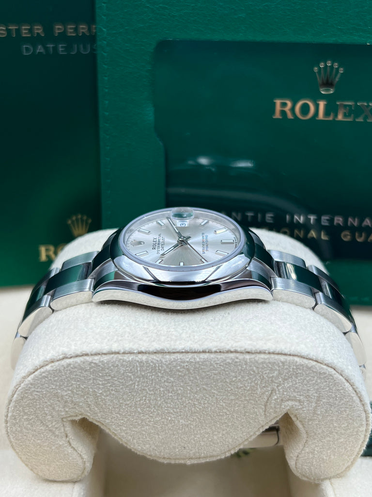 Rolex Datejust 31mm Silver Oyster Bracelet 278240