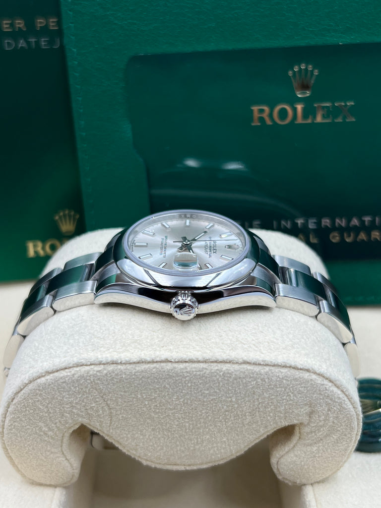 Rolex Datejust 31mm Silver Oyster Bracelet 278240