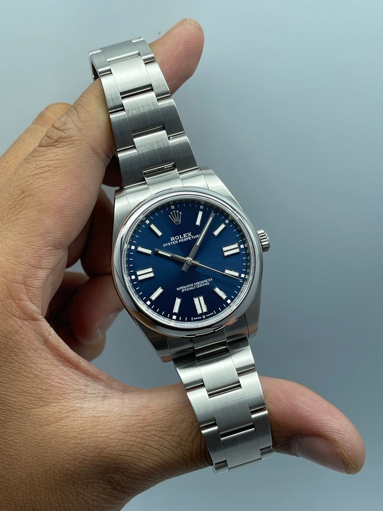 Rolex Oyster Perpetual 41mm Blue 124300 2020 [Preowned]