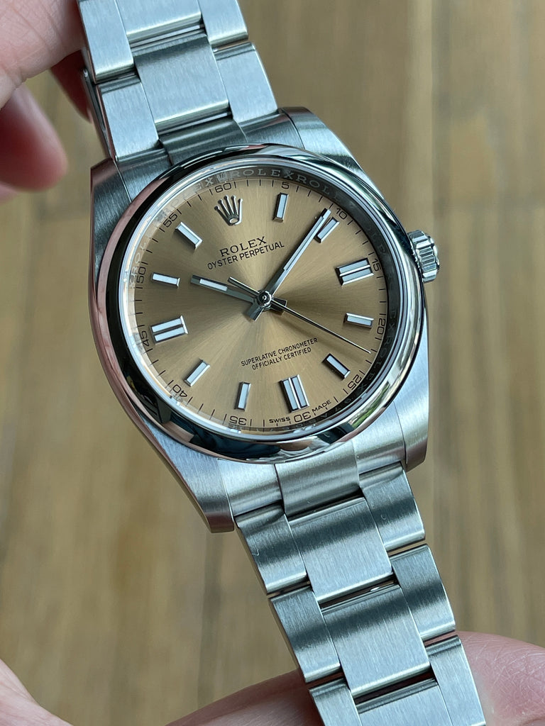 Rolex Oyster Perpetual 36mm White Grape 116000