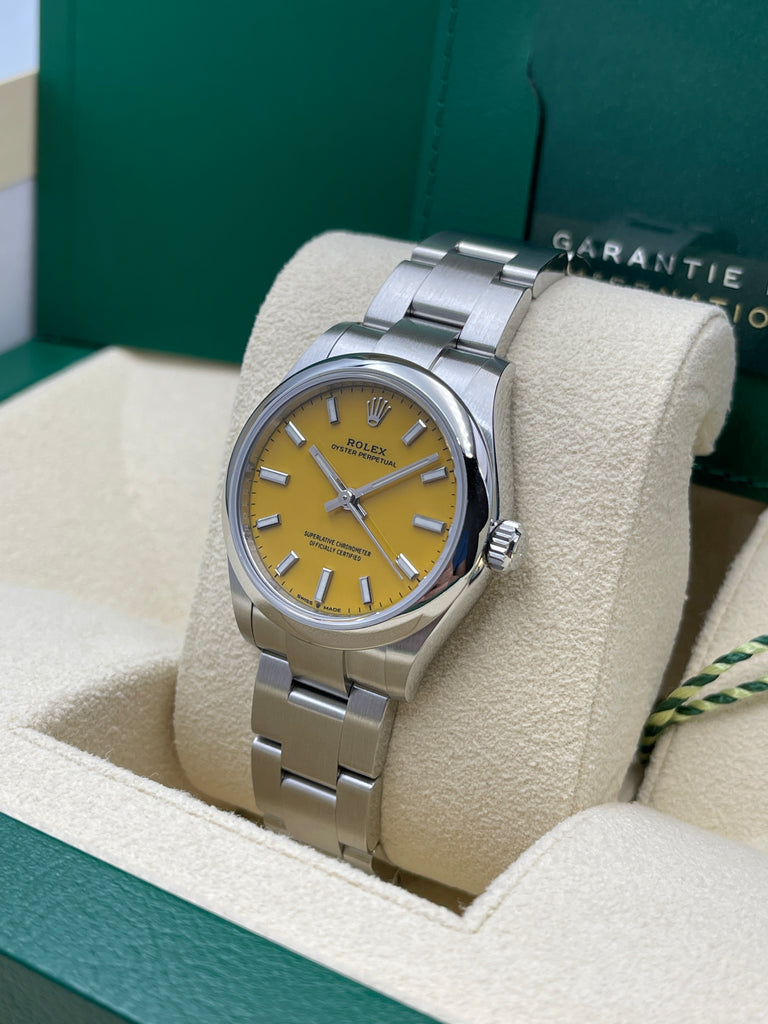 Rolex Oyster Perpetual Yellow 31mm 277200