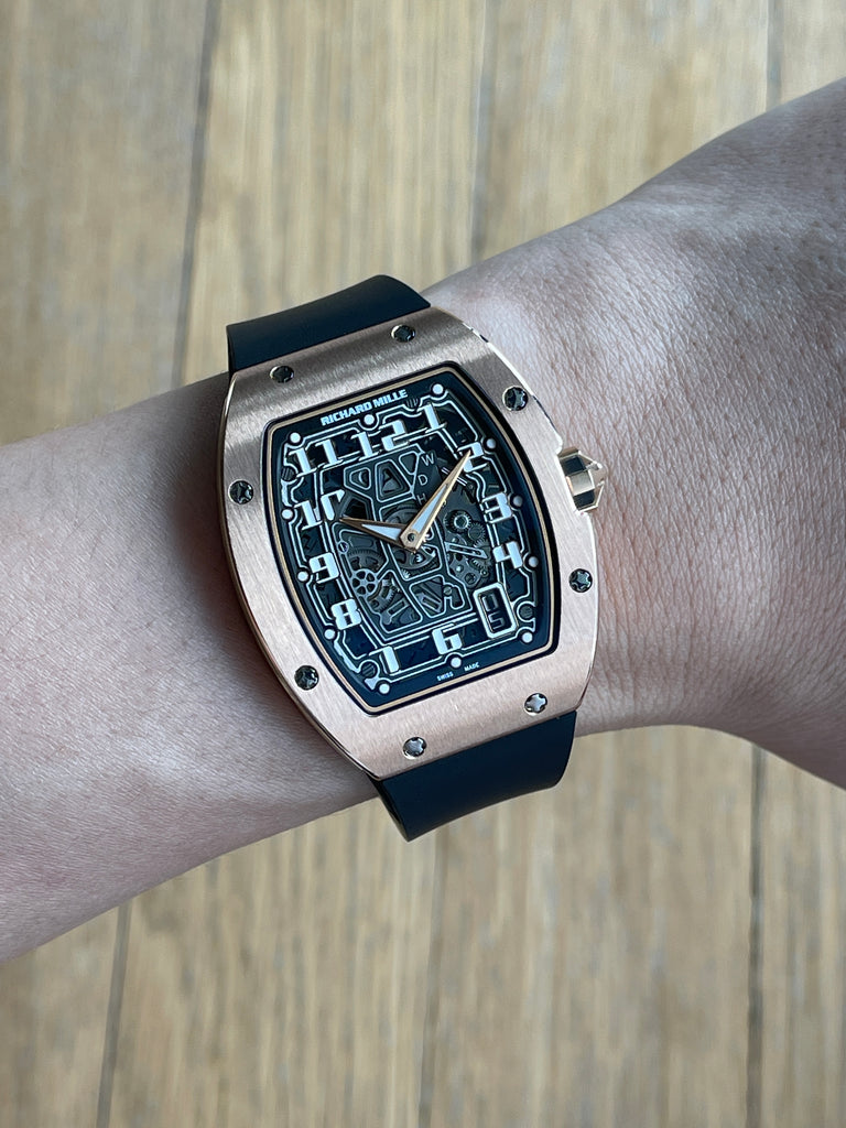 Richard Mille Auto Extra Flat Rose Gold RM67-01 2017 [Preowned]