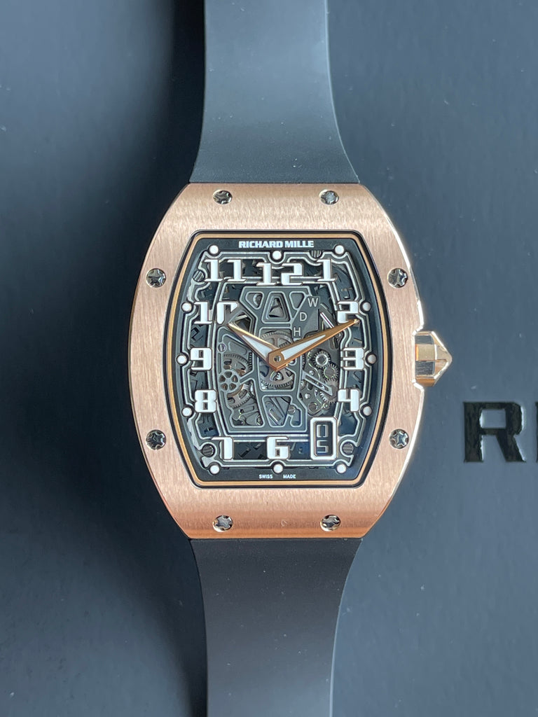 Richard Mille Auto Extra Flat Rose Gold RM67-01 2017 [Preowned]