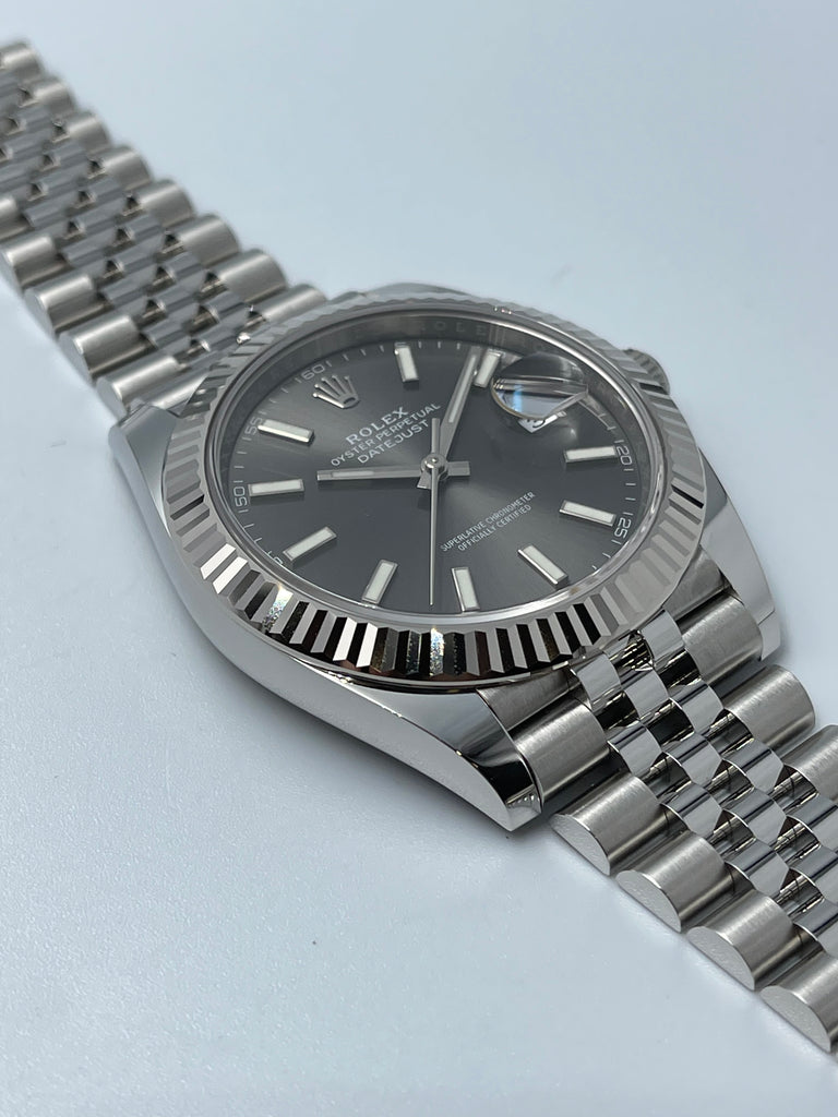 Rolex Datejust 41mm Rhodium Dial on Jubilee Bracelet 126334 2021 [Preowned]