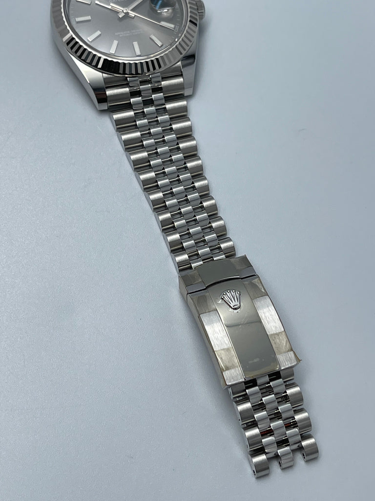 Rolex Datejust 41mm Rhodium Dial on Jubilee Bracelet 126334 2021 [Preowned]