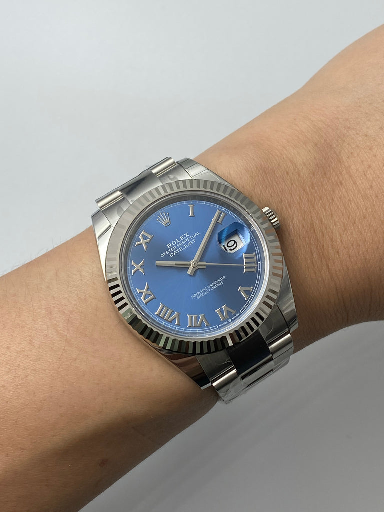 Rolex Datejust 41mm Blue Roman 126334