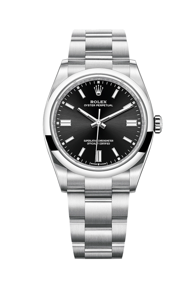 Rolex Oyster Perpetual 36mm Bright Black 126000